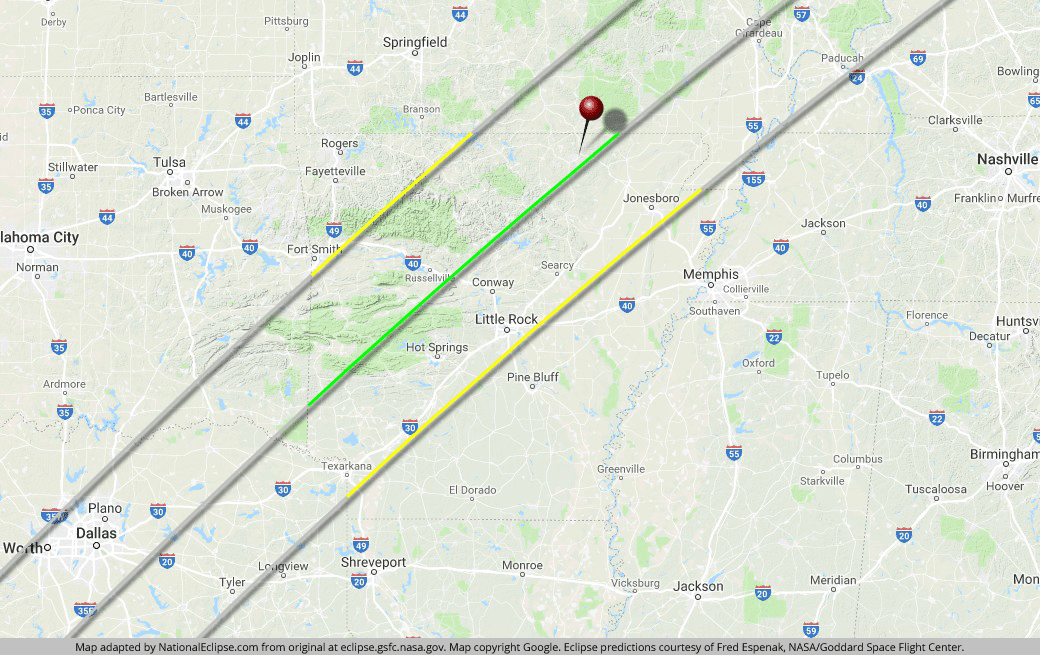 2024 Solar Eclipse - Spring River Area Chamber Of Commerce