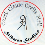 Ozark Classic Crafts Mall logo with stick figure.