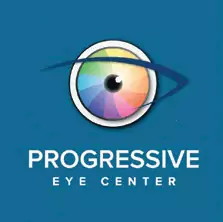 Spring-River-Area-Chamber-Guide-2024_page_9_3 Progressive Eye Center logo with colorful eye design.