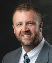 Smiling man in suit and tie portrait